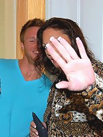 hot big booty stocking babe nailed hard in these desk fucking milf pics