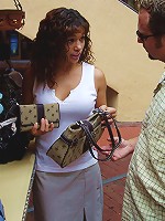 Brunette mom gets introduced to the milf hunter and gets done