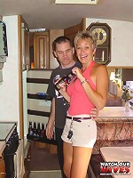 Beer Bottle In My Pussy!