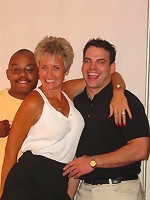 Guys taking turns on Tracy in hotel