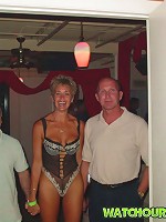 Tracy meets two guys at bar takes them home