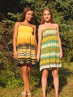 Two hot teen models.