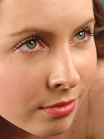 Girl in an inflatable pool