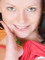 Hot dark haired girl