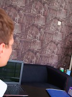 Busty gal gets ass fucked