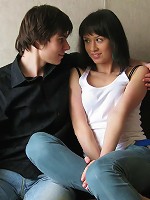 Wonderful teen fellatio