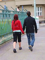 Fucking after walking