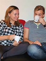 Beauty licked and nailed