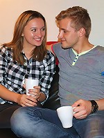 Beauty licked and nailed