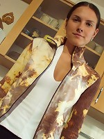 Teen babe is so horny she fingers herself on the kitchen counter.