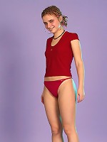 Sweetheart with a super tight ass loves to get naked.