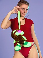 Sweetheart with a super tight ass loves to get naked.