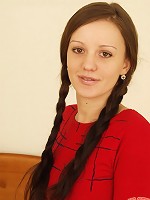 Cutie pie with long braids desperately needs to get fucked.