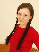 Cutie pie with long braids desperately needs to get fucked.