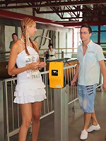 Pal fucks busty hottie