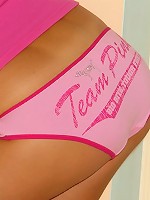 Gorgeous babe named Jenna poses naked and has no shame about her quite perverted nasty actions.