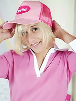 Non nude teen shows her wet panties