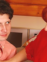 Hilda&Dorian pantyhosefucking pretty mature woman