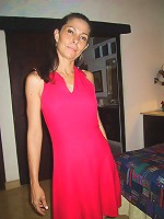 Older brunette bitch seducing a young stud to drill her hole!