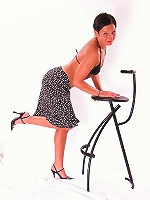 Mature babe cutie stripping sexy lingerie