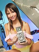 Stunning studio pics of Monika looking really hot