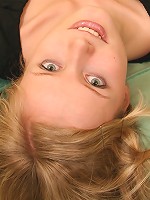 Yana looks sweet in her little white panties