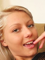 18yo teen Pinky June plays hardcore game and wins a cock!