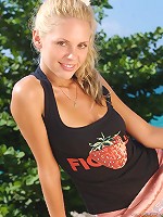 Young gorgeous blonde