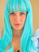 Danielle plays dress up