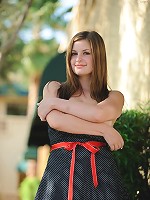 Danielle teases with her new dress