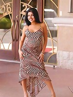 Jezebele looking hot in a classy dress