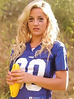 Lia 19 warms up for the big game