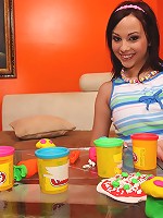 Putty playing busty Lindy