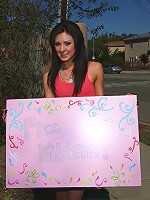 18 year old bimbo taken hostage to a huge cock!