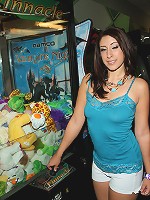 Teen Abby spreading wide for the cock and getting it hard!