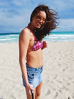 Flirty young Taylor rides a huge cock