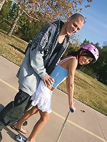 Slutty Teen Jerri has sex cowgirl and missionary