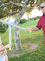 Gorgeous brunette teen Sabrina gets nailed doggy style