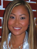 Gorgeous asian teen Tina gets nailed doggy style