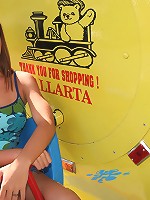 Teen Deepthroats dick and gets hard fuck on the couch