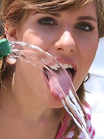 Roma deepthroats dick and gets fucked hard