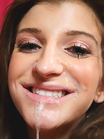 Cute teen suck and fuck til huge messy facial cumshot