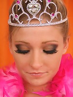 Barely legal blonde princess Carmen Kinsley riding your dick and cum drenched