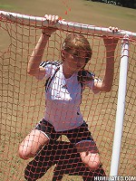 Faye scores with balls