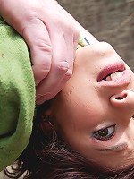 Crazy young one getting roped, disgraced, and fucked hard