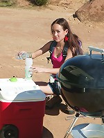 Scared teen slut gagged and fucked into oblivion!