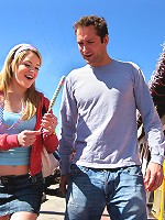 Filthy nasty teen buying candy gets convinced into bondage and hardcore fucking!