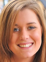 Hayley plays with some veggies