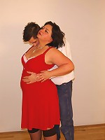 Big mature slut getting a mouth full of cum