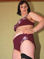 This naughty housewife loves playing with herself